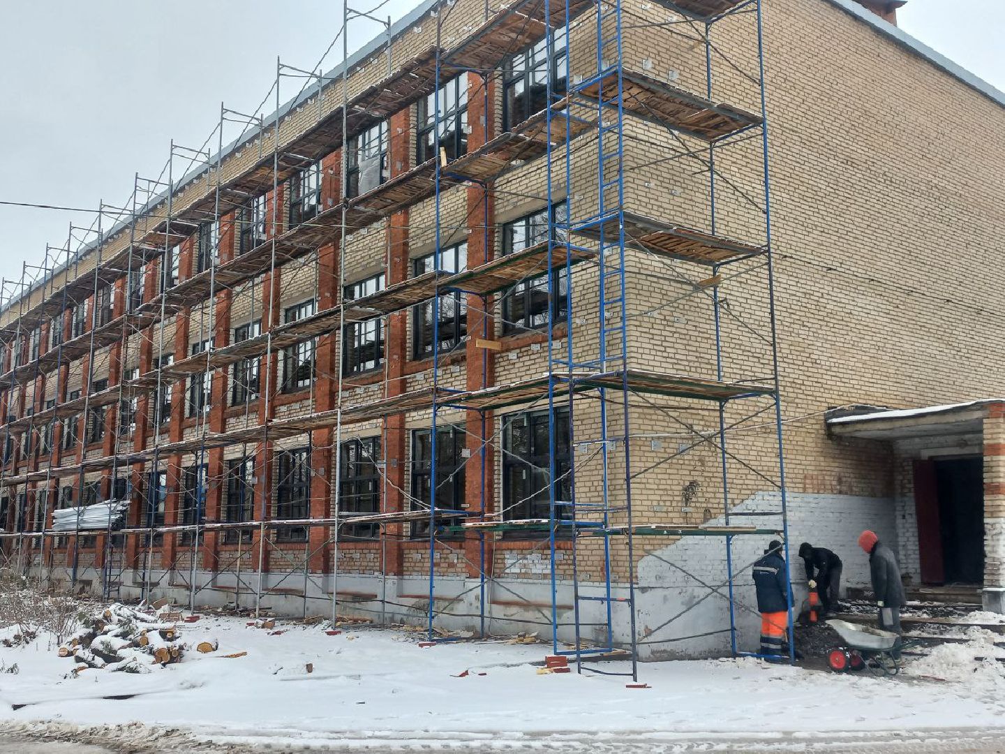 сергиев посад, пересвет, школа 8 пересвет, капитальный ремонт школа,