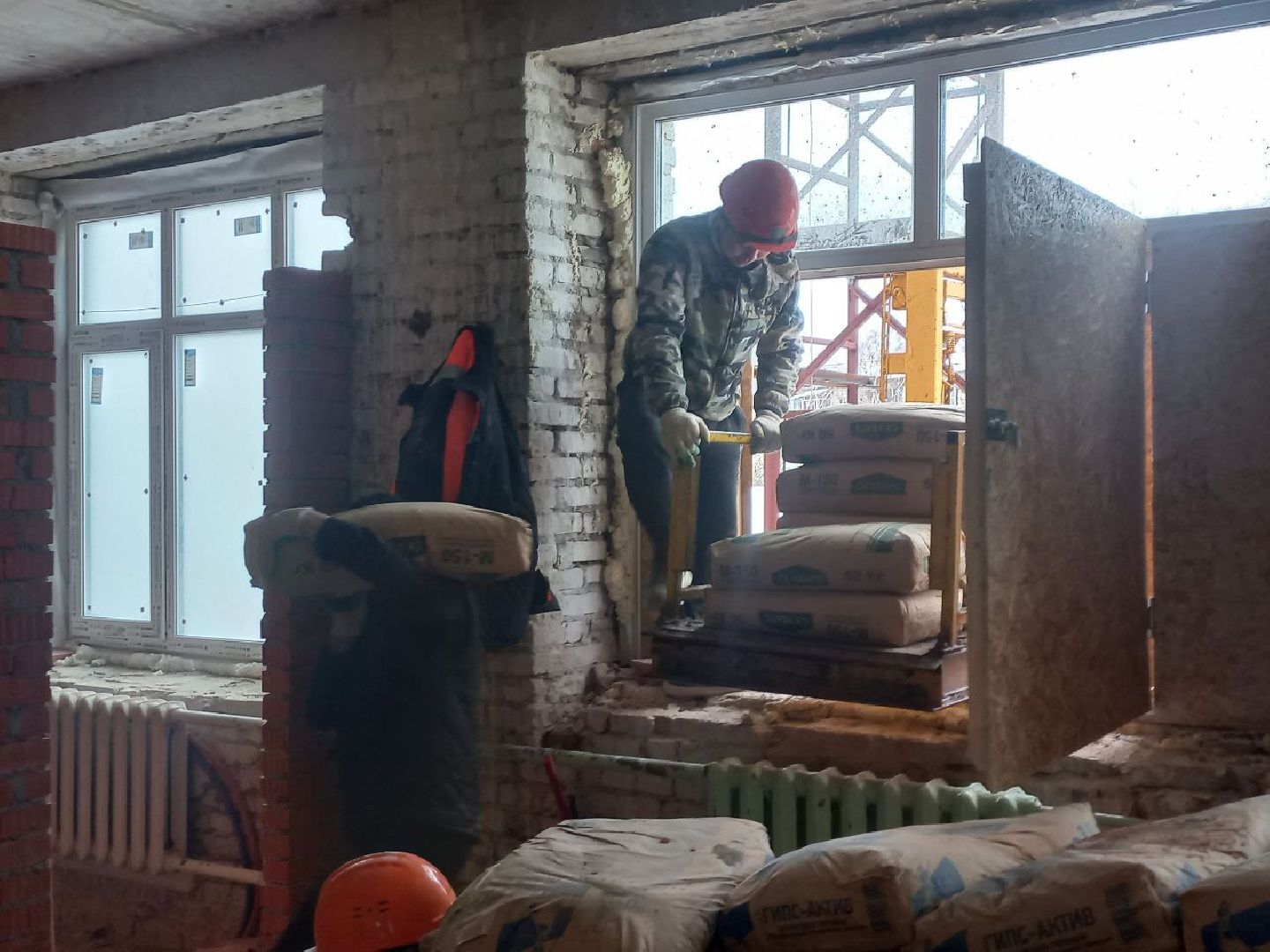 сергиев посад, пересвет, школа 8 пересвет, капитальный ремонт школа,