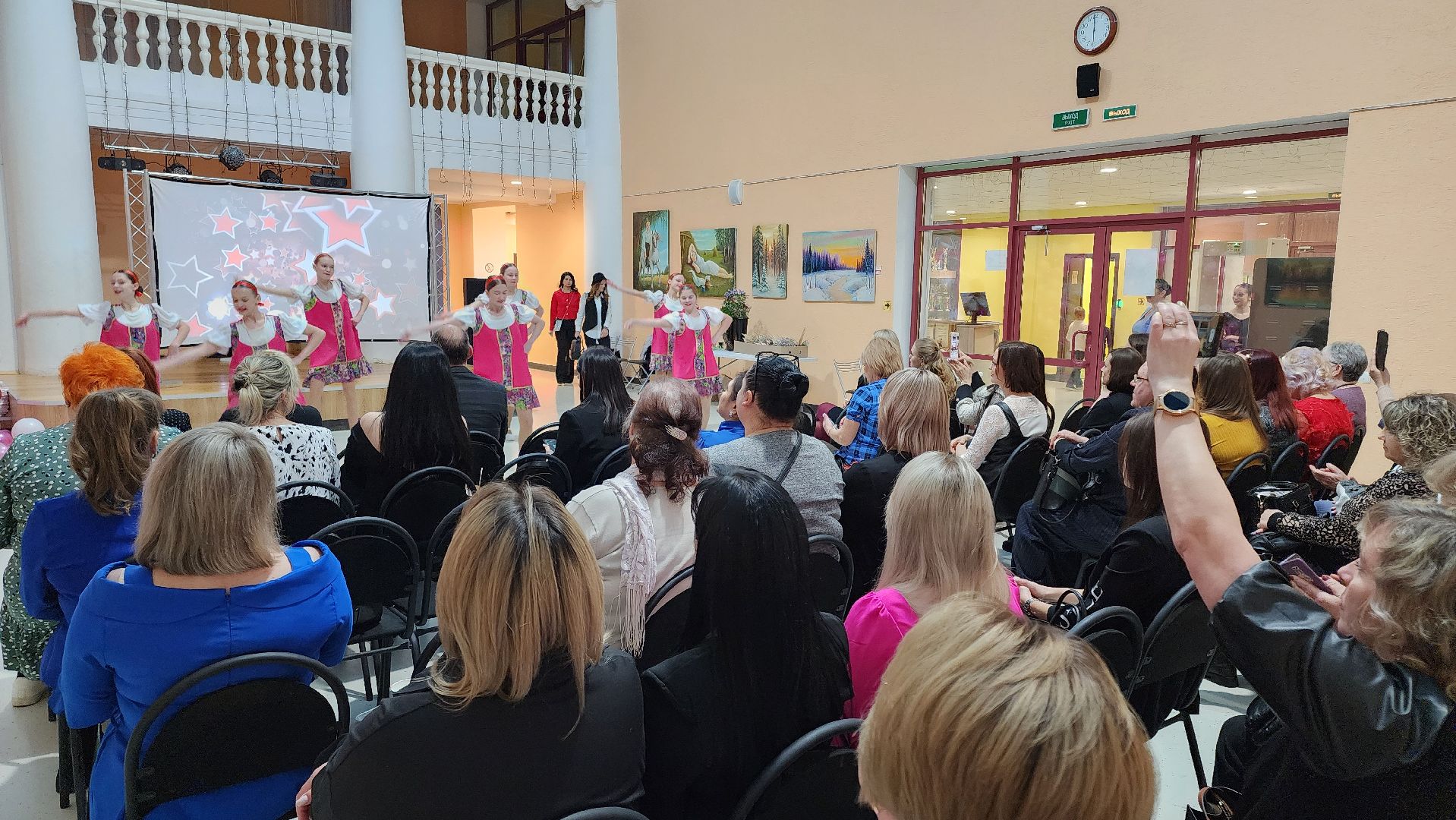 кашира, ожерелье, дк ожерелье, жены военнослужащих, жены участников сво, многодетная мама, красота, концерт,