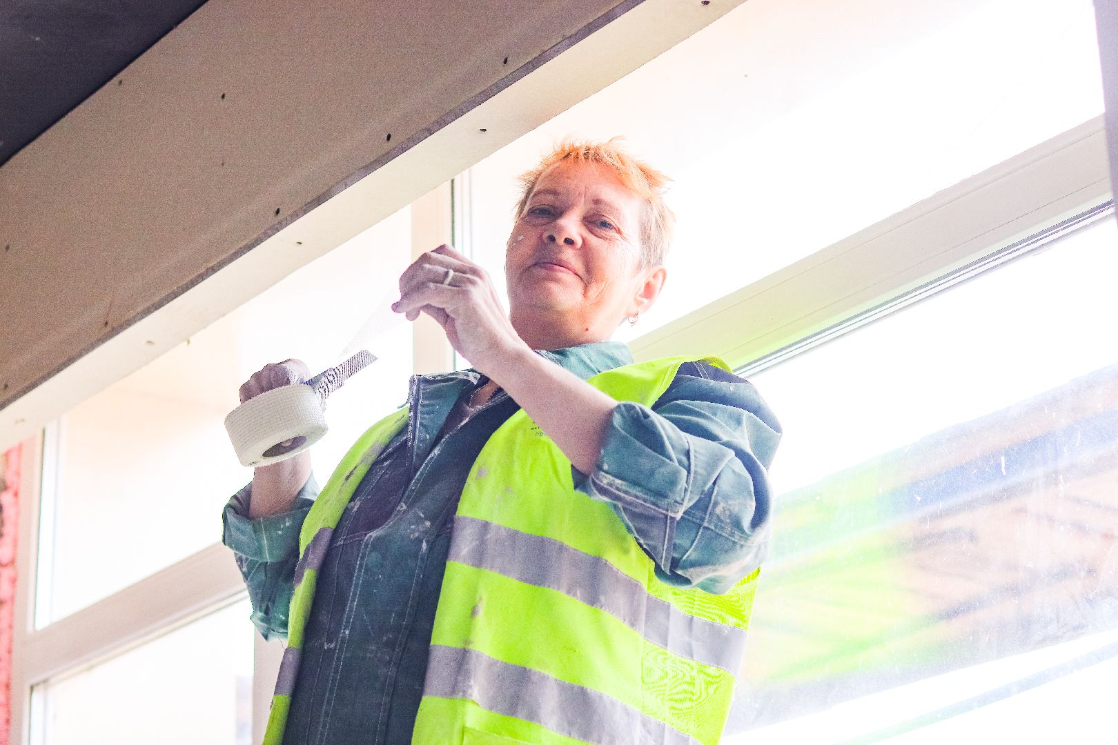 Клин, общество, строительство, ремонт школы, вертикалки,