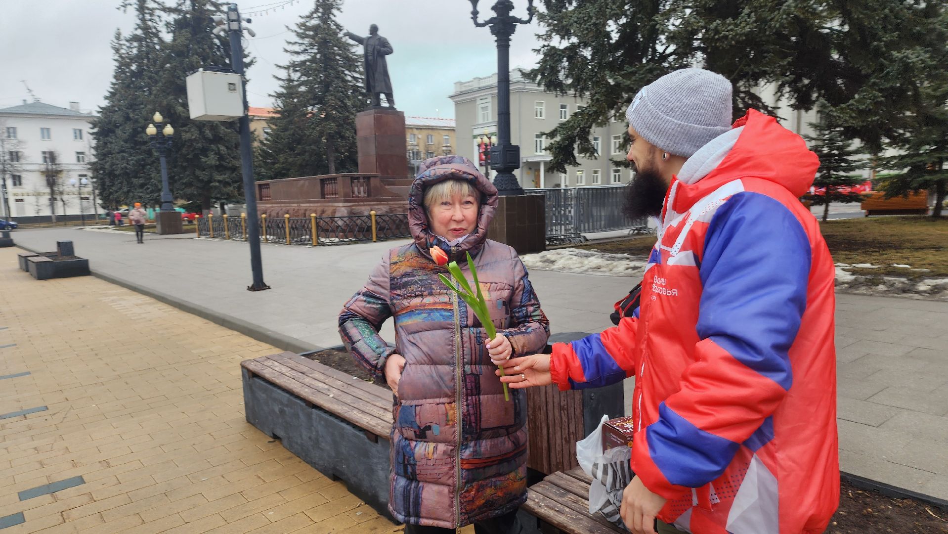 ступино, 8 марта, волонтеры,
