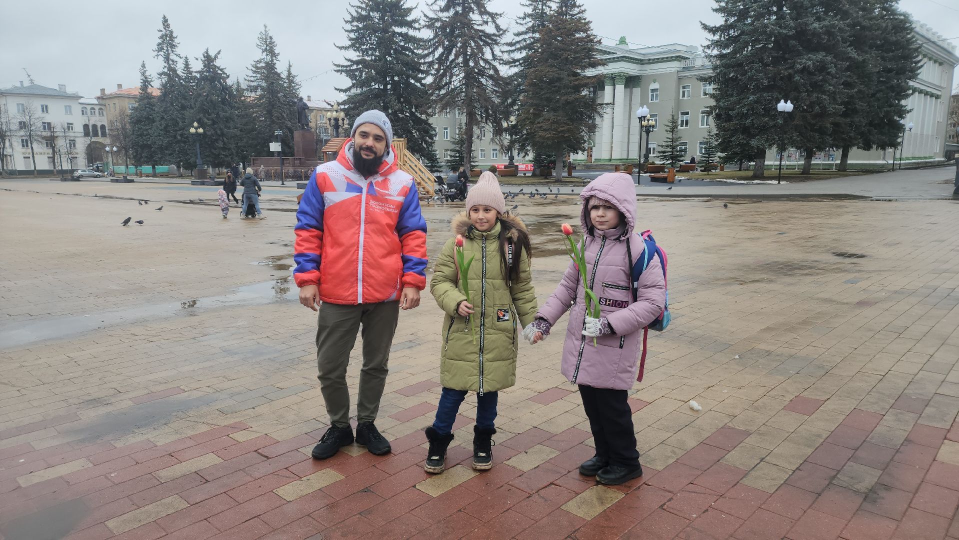 ступино, 8 марта, волонтеры,