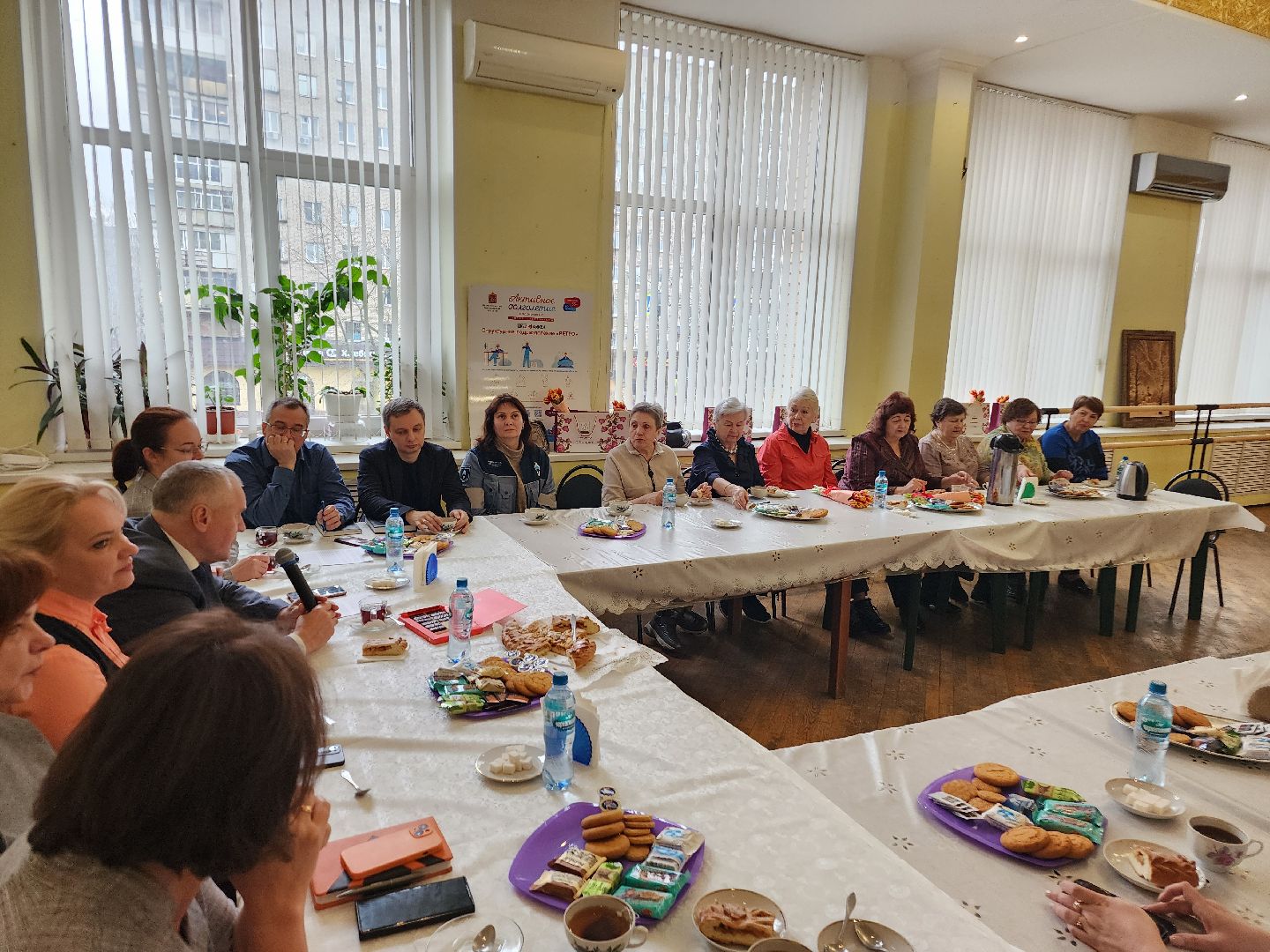 фрязино, активное долголетие, международный женский день, пенсионеры,