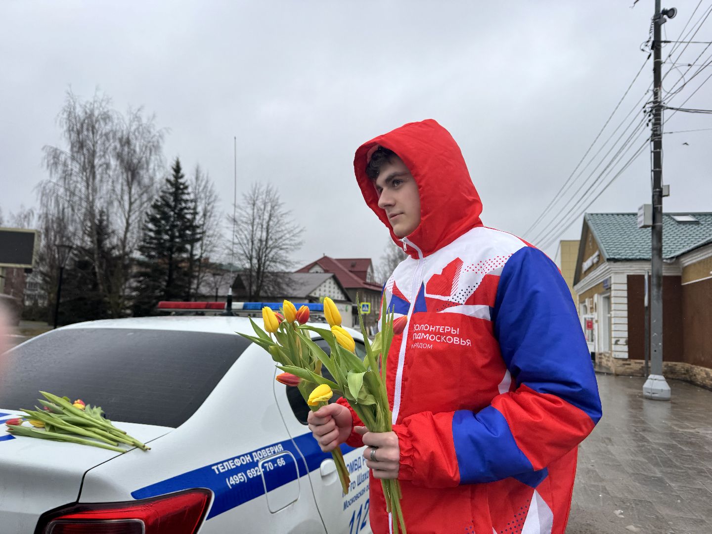 шаховская, автоледи, цветы для автоледи, 8 марта,