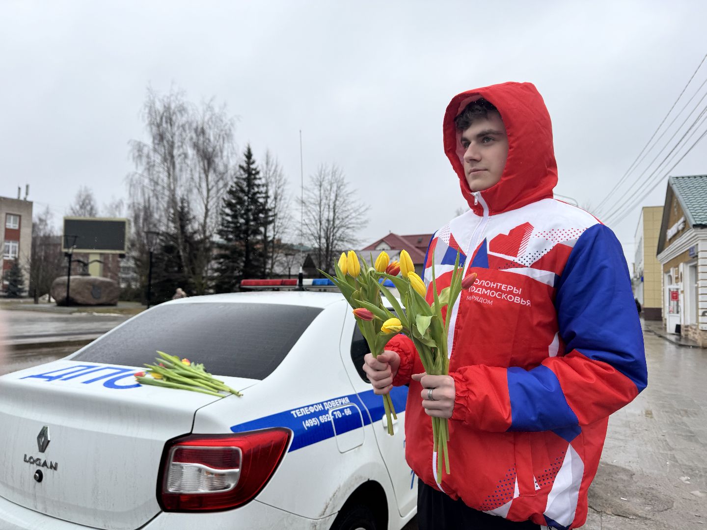 шаховская, автоледи, цветы для автоледи, 8 марта,