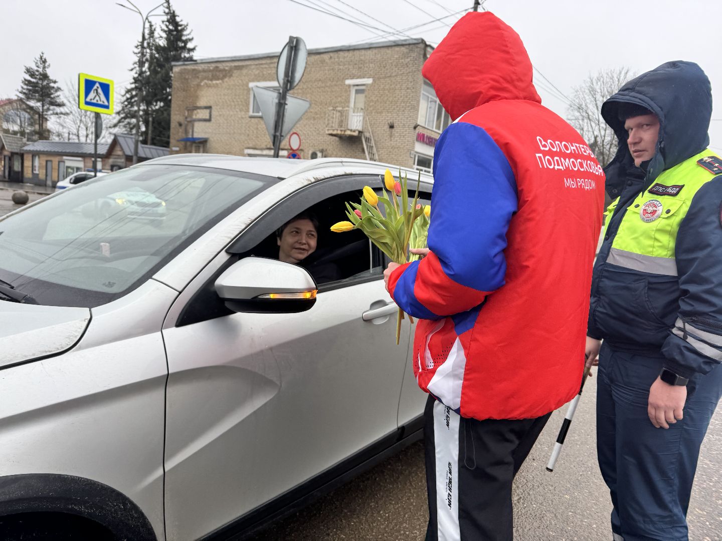 шаховская, автоледи, цветы для автоледи, 8 марта,