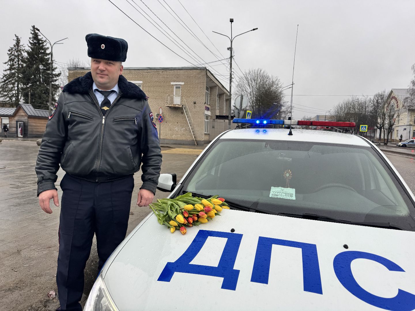 шаховская, автоледи, цветы для автоледи, 8 марта,