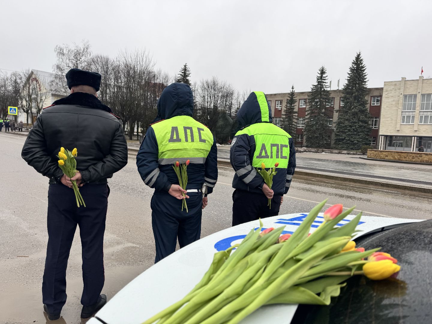 шаховская, автоледи, цветы для автоледи, 8 марта,