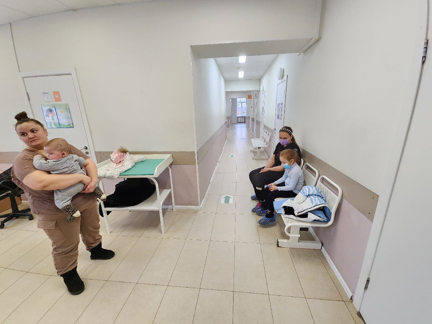 Чехов, улица Пионерская 10, детская поликлиника, педиатрическое отделение, поселок Чернецкое, врачебная амбулатория, педиатр Ирина Бициган, временный перевод, ротация, вызовы на дом, прием пациентов, ОРВИ,