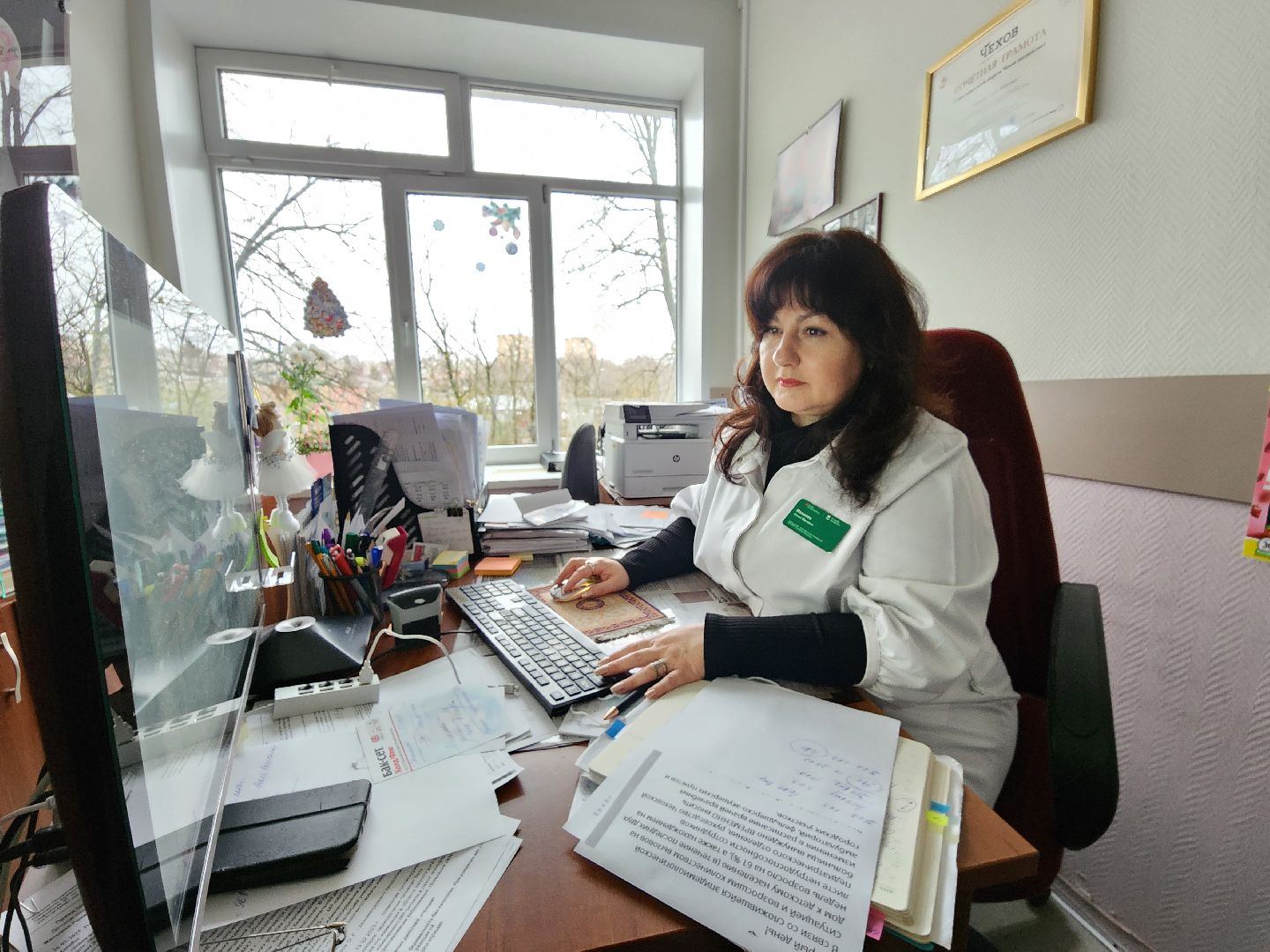 Чехов, улица Пионерская 10, детская поликлиника, педиатрическое отделение, поселок Чернецкое, врачебная амбулатория, педиатр Ирина Бициган, временный перевод, ротация, вызовы на дом, прием пациентов, ОРВИ,