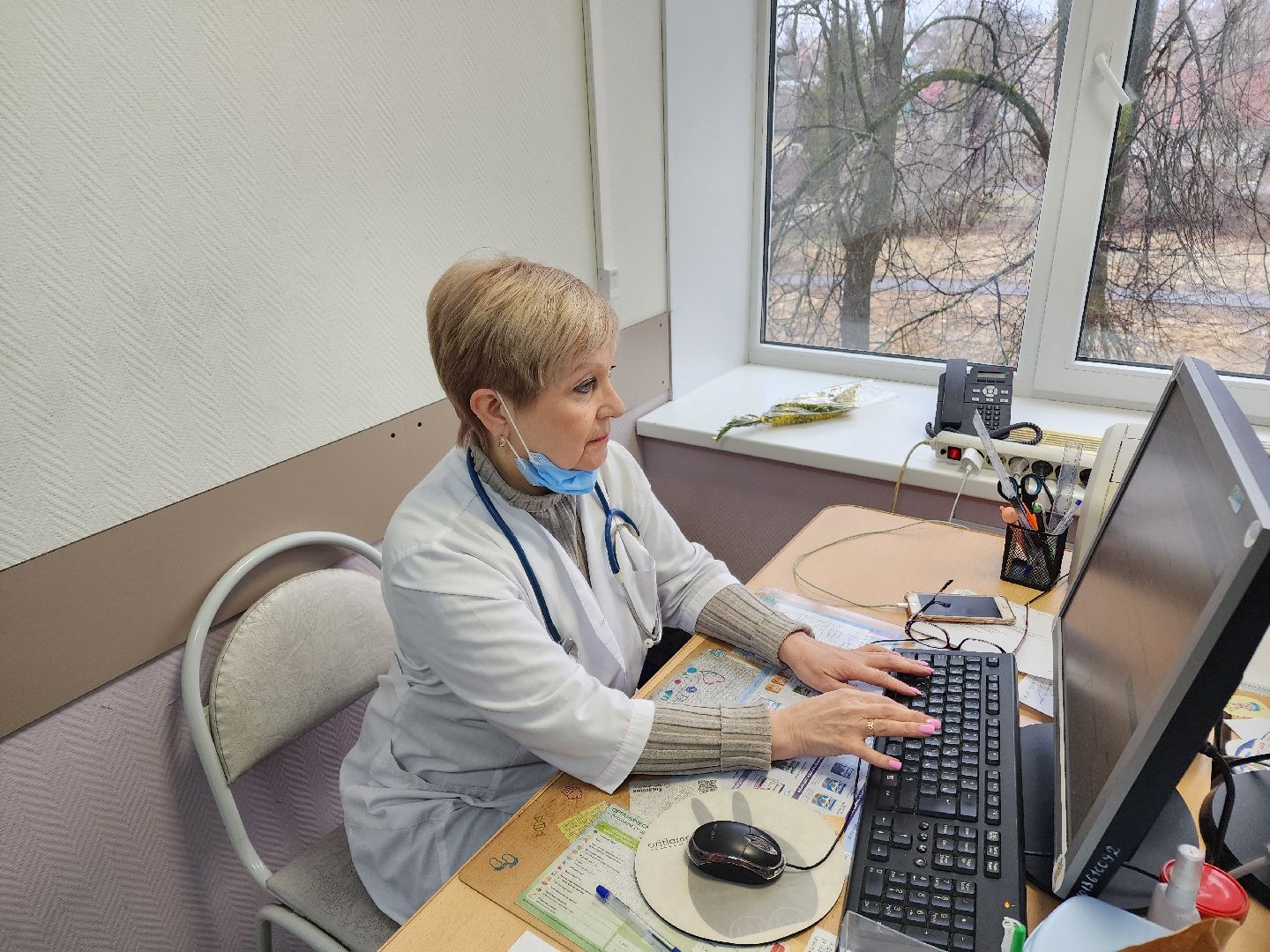 Чехов, улица Пионерская 10, детская поликлиника, педиатрическое отделение, поселок Чернецкое, врачебная амбулатория, педиатр Ирина Бициган, временный перевод, ротация, вызовы на дом, прием пациентов, ОРВИ,