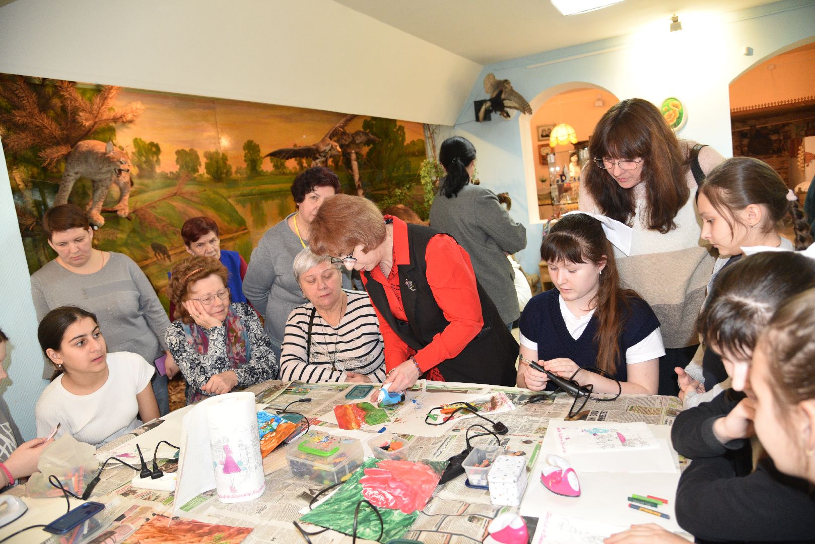 лотошино, лотошинский музей, открытие выставки,