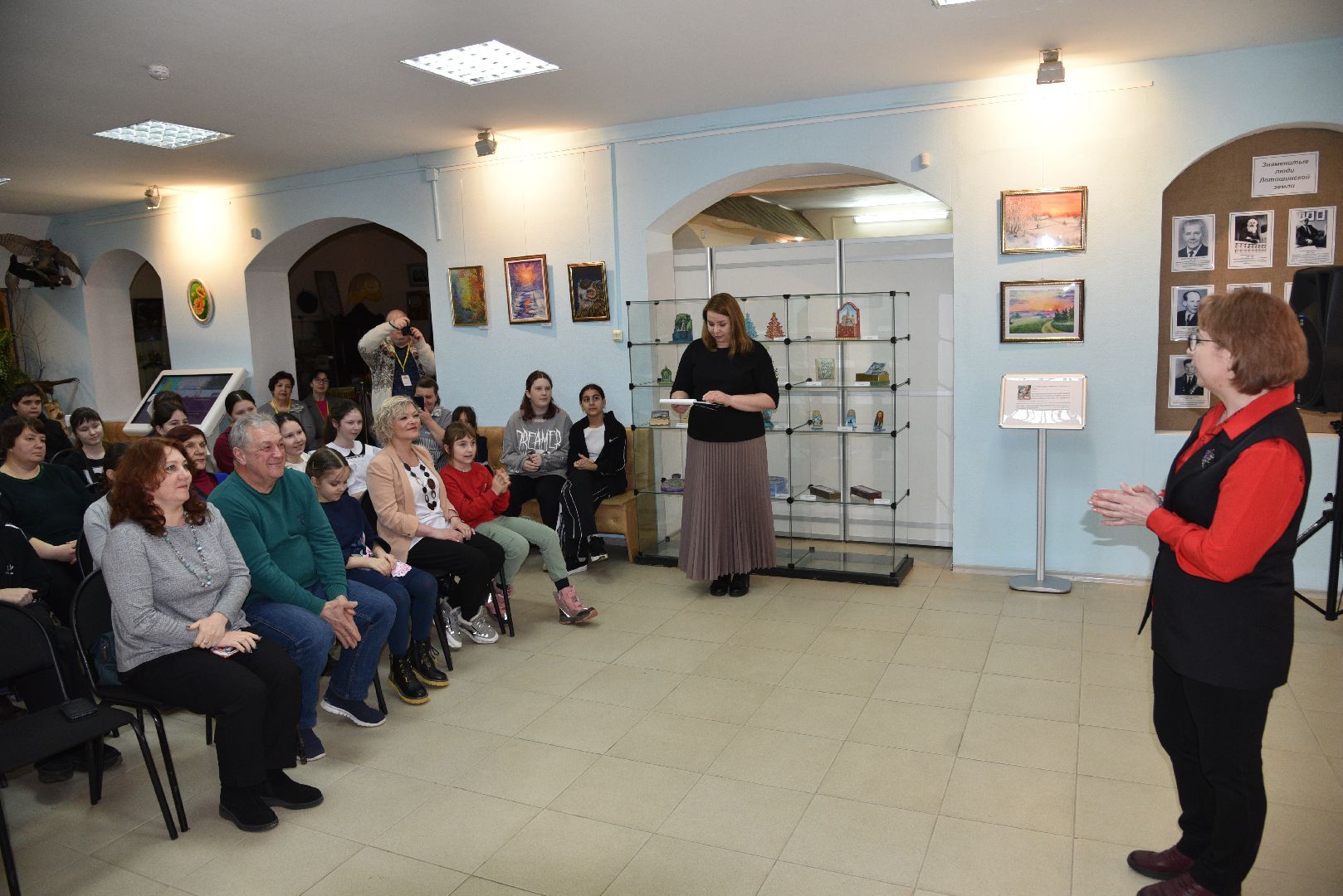 лотошино, лотошинский музей, открытие выставки,