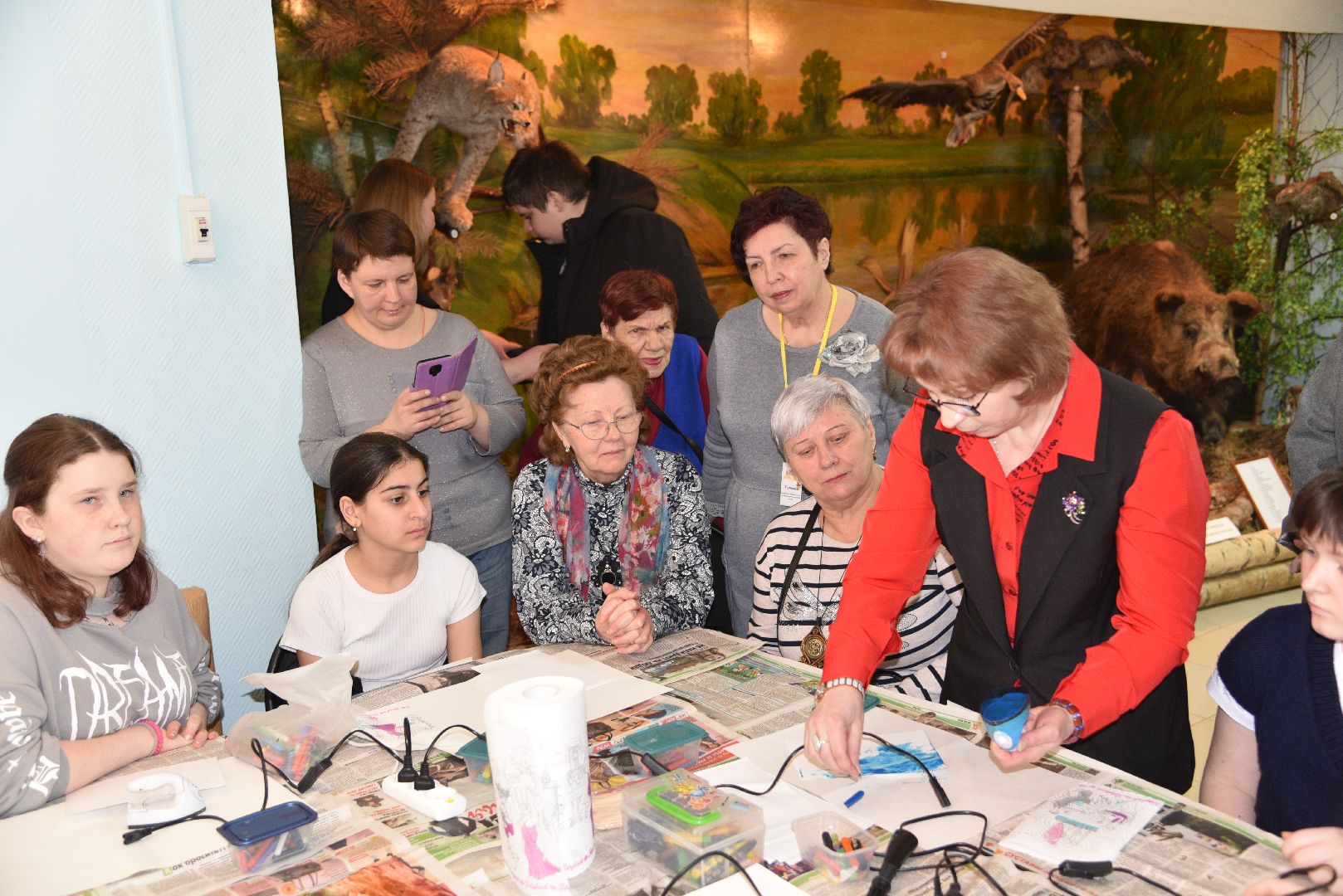 лотошино, лотошинский музей, открытие выставки,