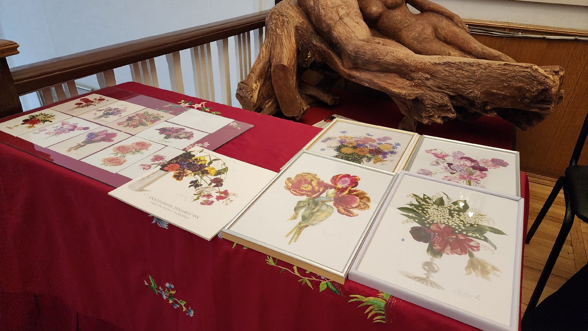 кашира, музей, выставка, акварель, картина, 8 марта,