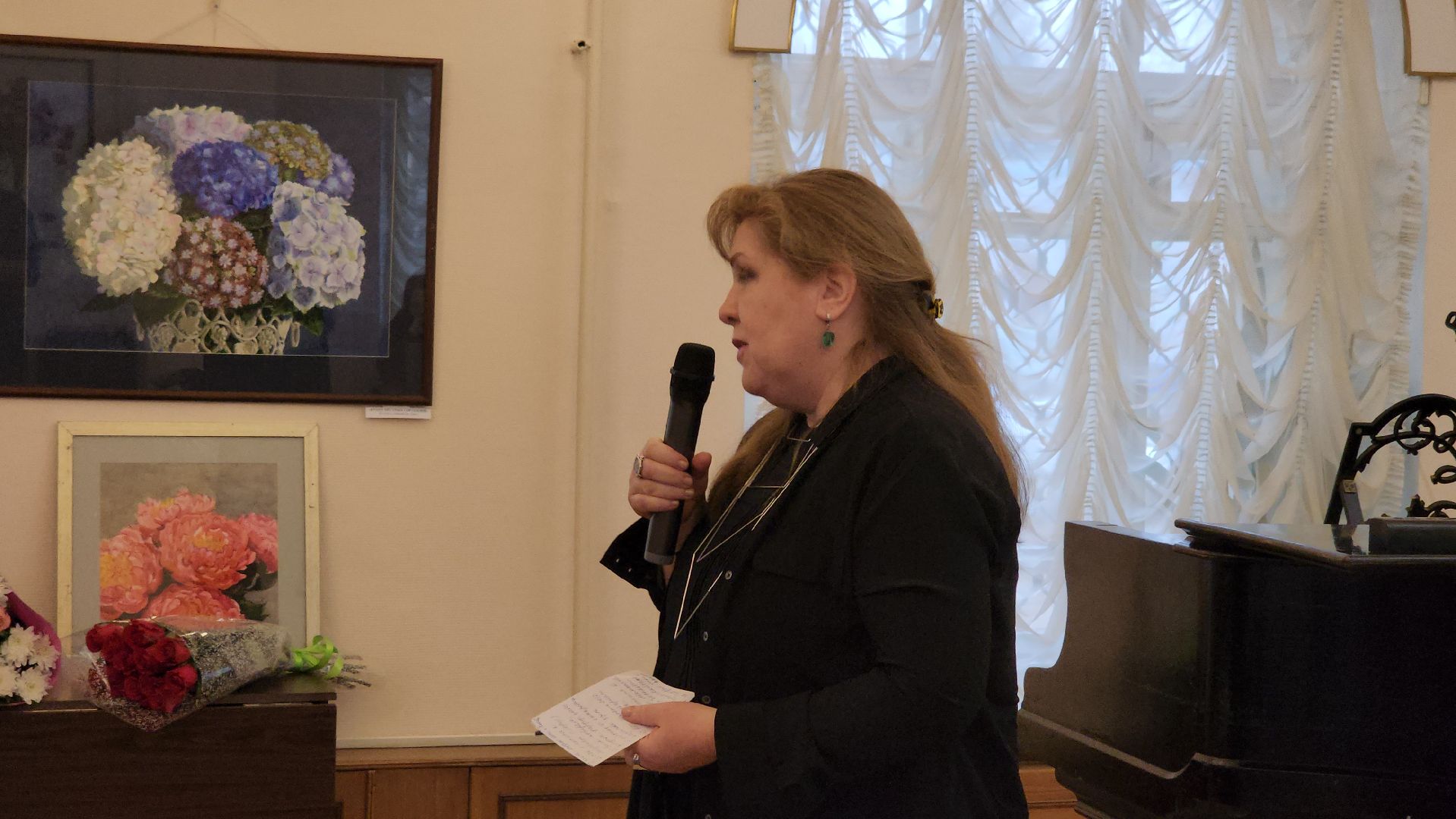 кашира, музей, выставка, акварель, картина, 8 марта,