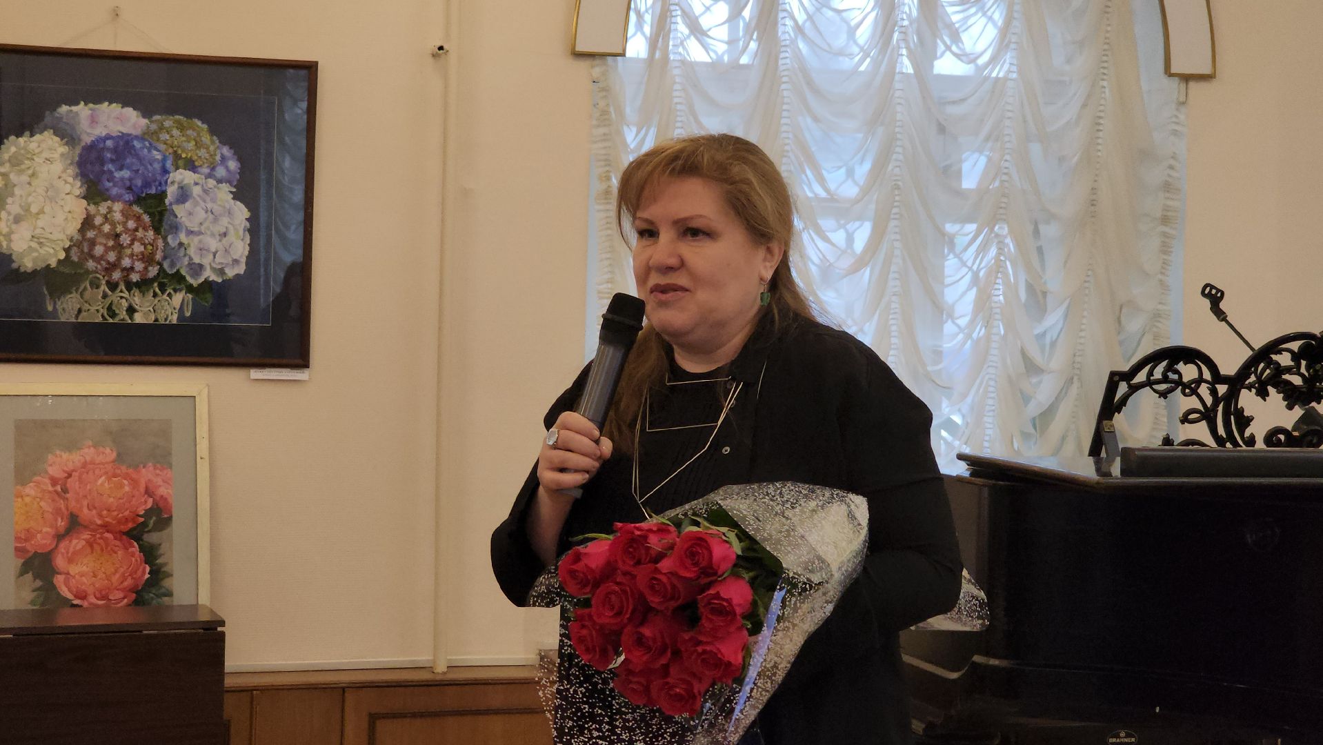 кашира, музей, выставка, акварель, картина, 8 марта,