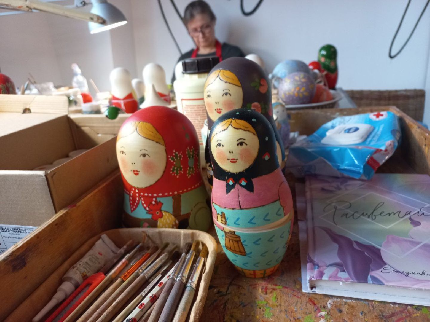 сергиев посад, трикотажка, анна зайкина, посадская матрешка, народные промыслы,