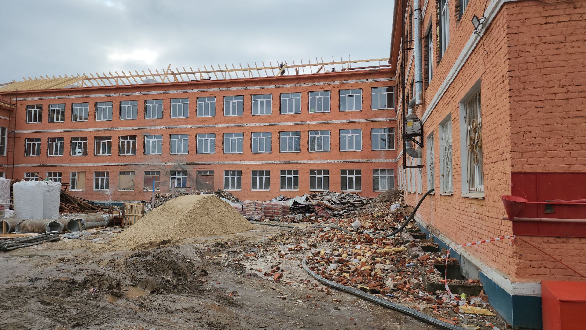 ступино, капитальный ремонт школ, образование,