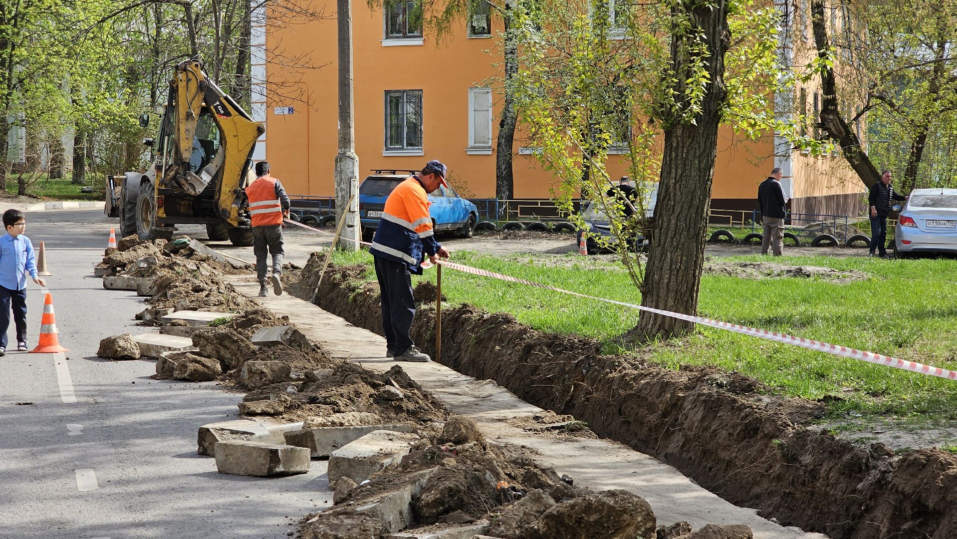Дорожный ремонт, благоустройство, Дзержинский
