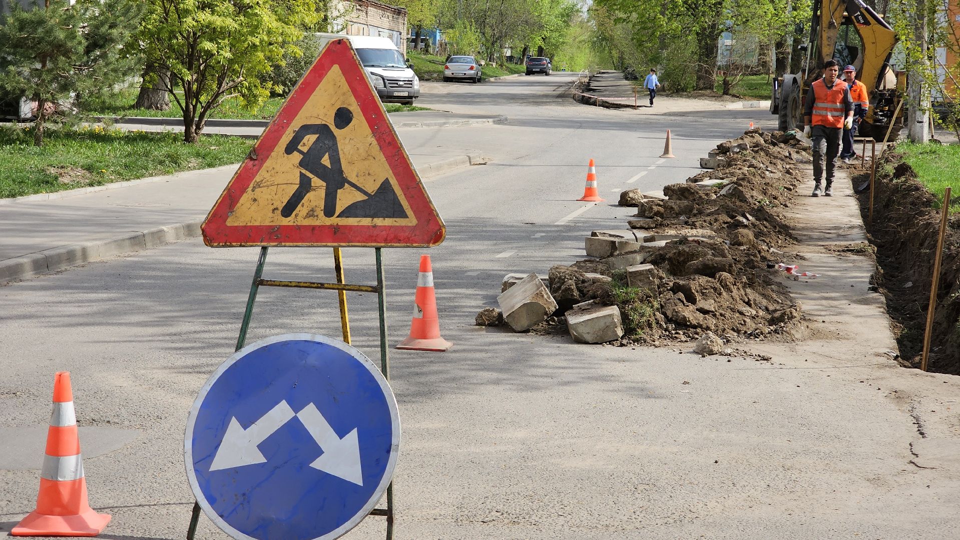 Дорожный ремонт, благоустройство, Дзержинский