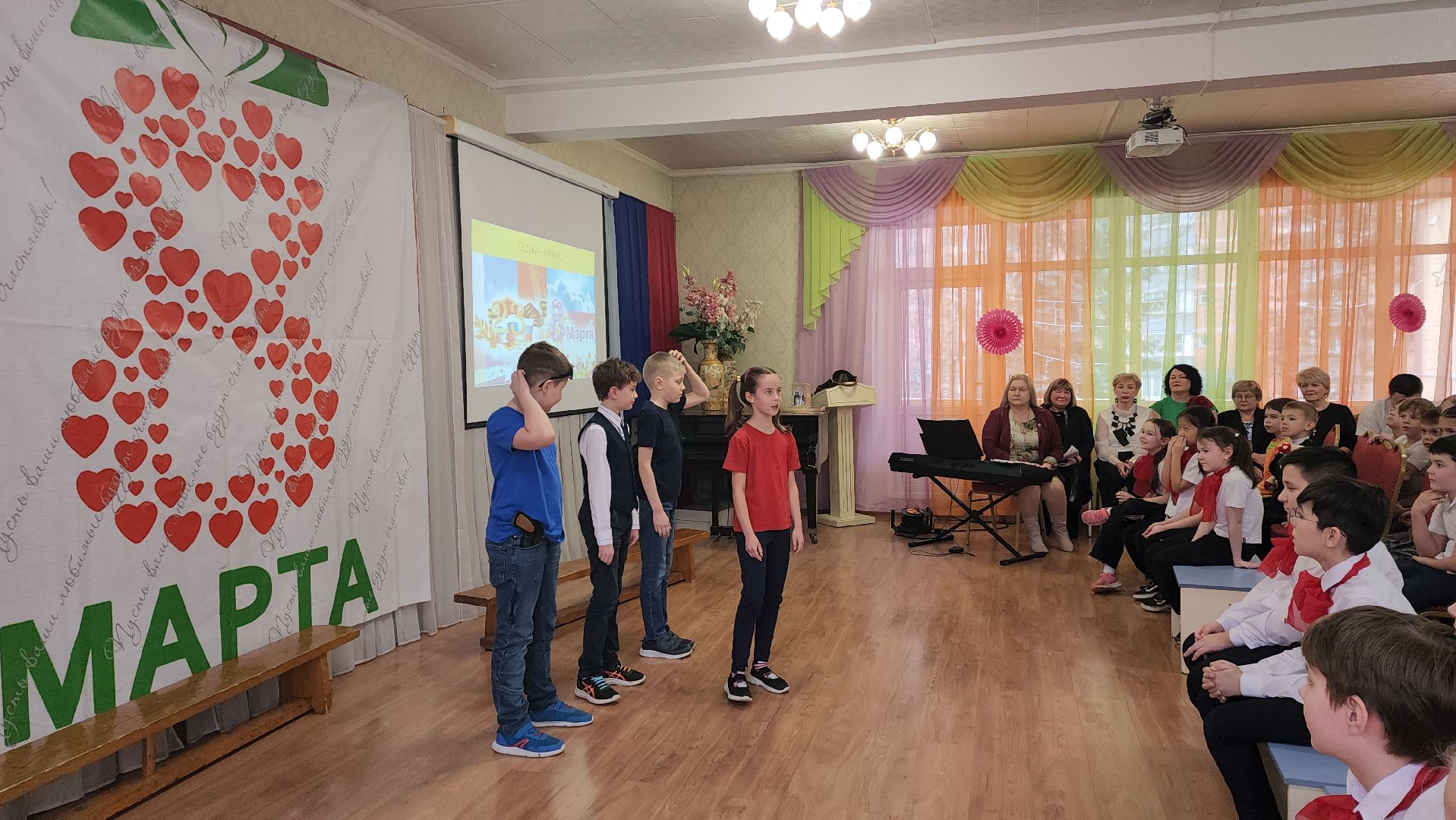 пушкино, лицей, пушкинский округ, лицеисты, международный женский день, концерт,вертикалки,