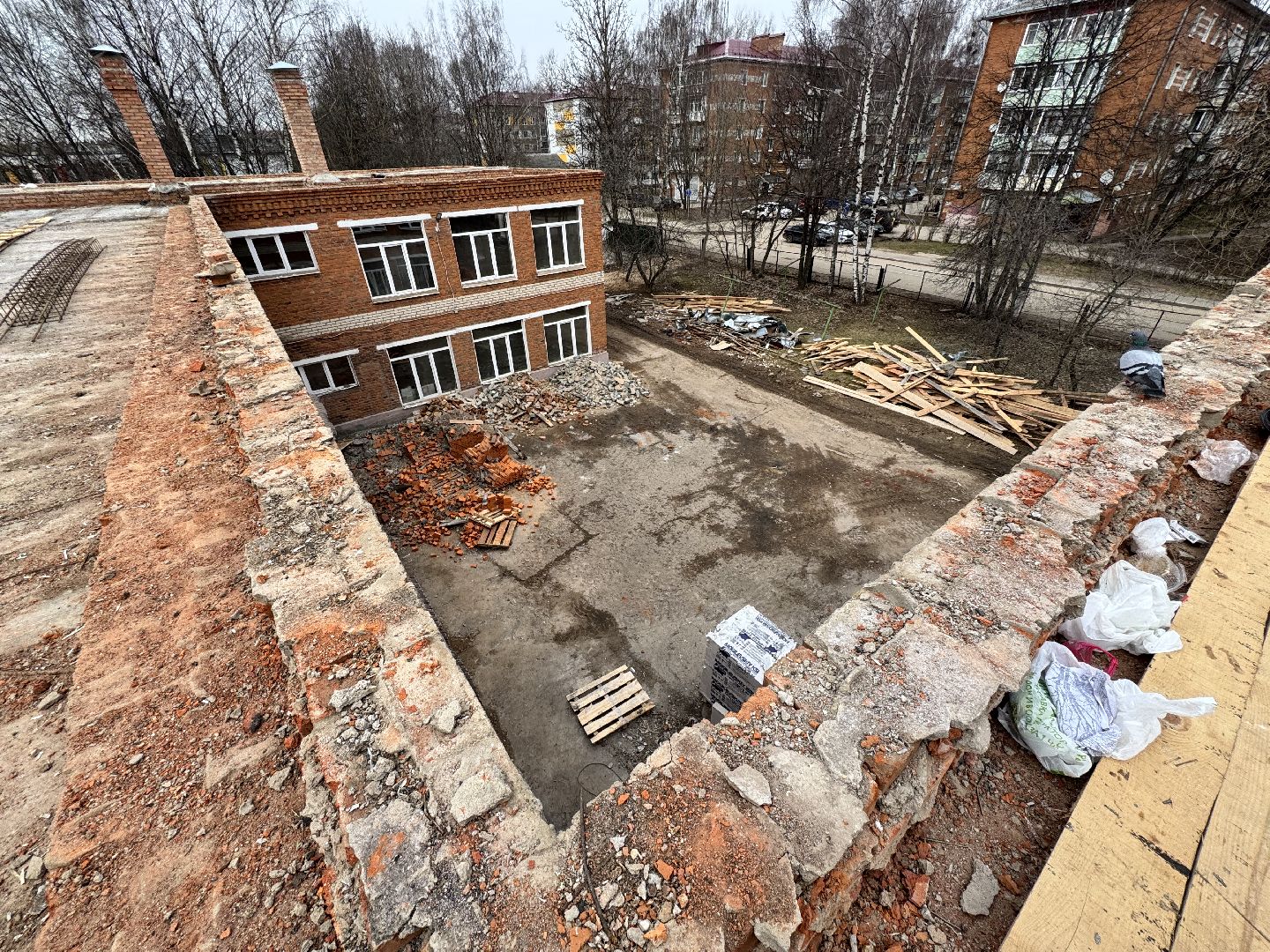 шаховская, капитальный ремонт, строительство, ремонт сада,