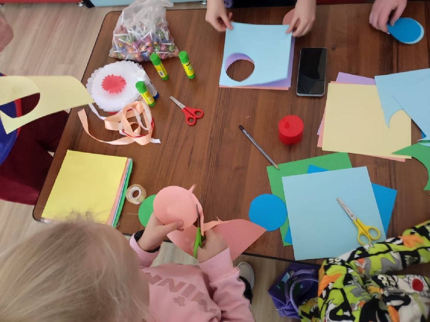 городской округ восход, кдц, открытка, аппликация, дети, мастер-класс,8 марта,