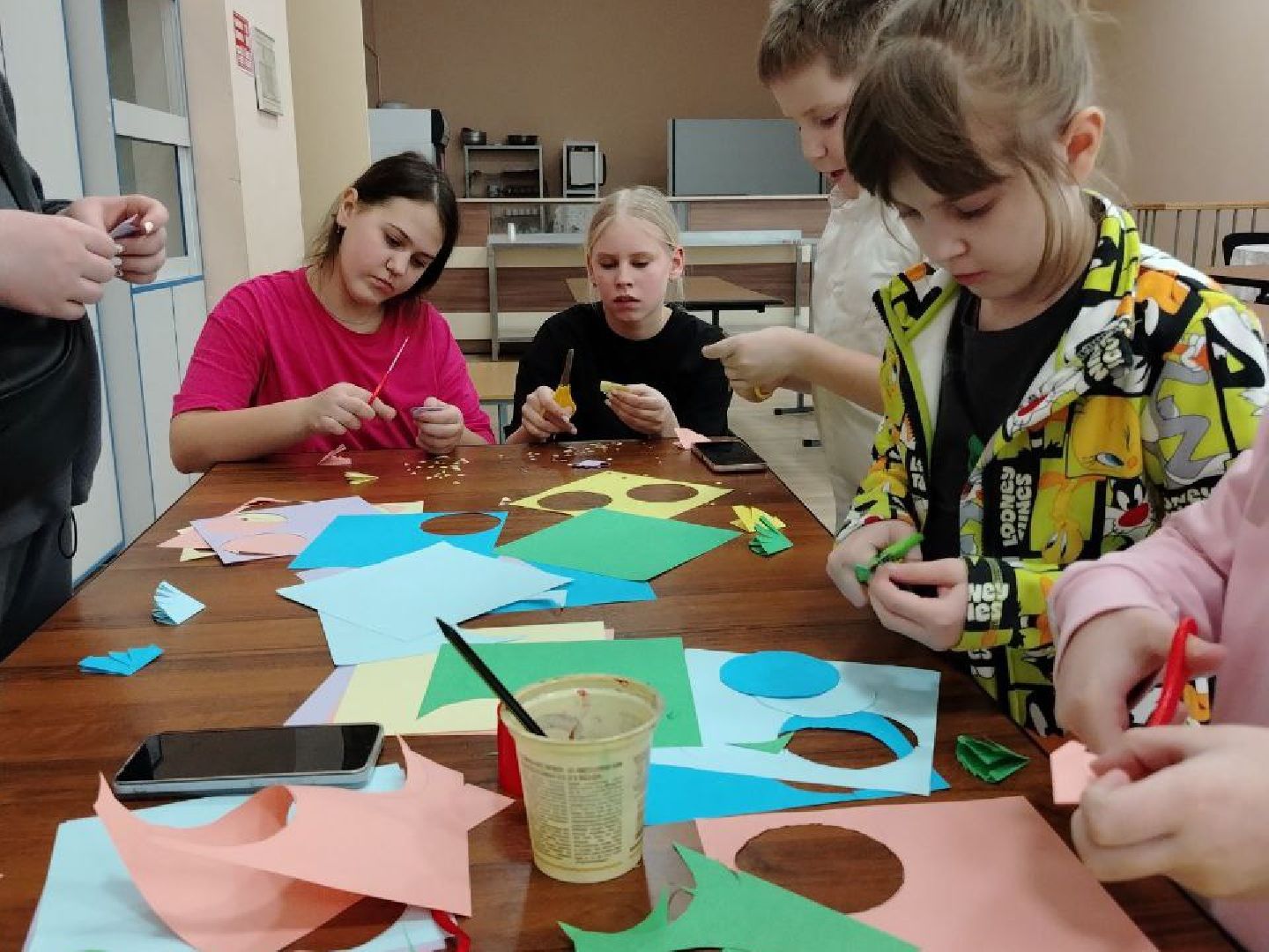 городской округ восход, кдц, открытка, аппликация, дети, мастер-класс,8 марта,