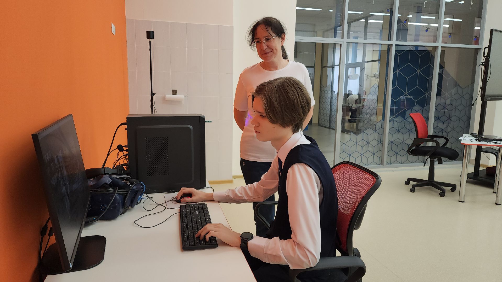 Подольск, IT-CUBE, виртуальный музей, 80 лет победе,