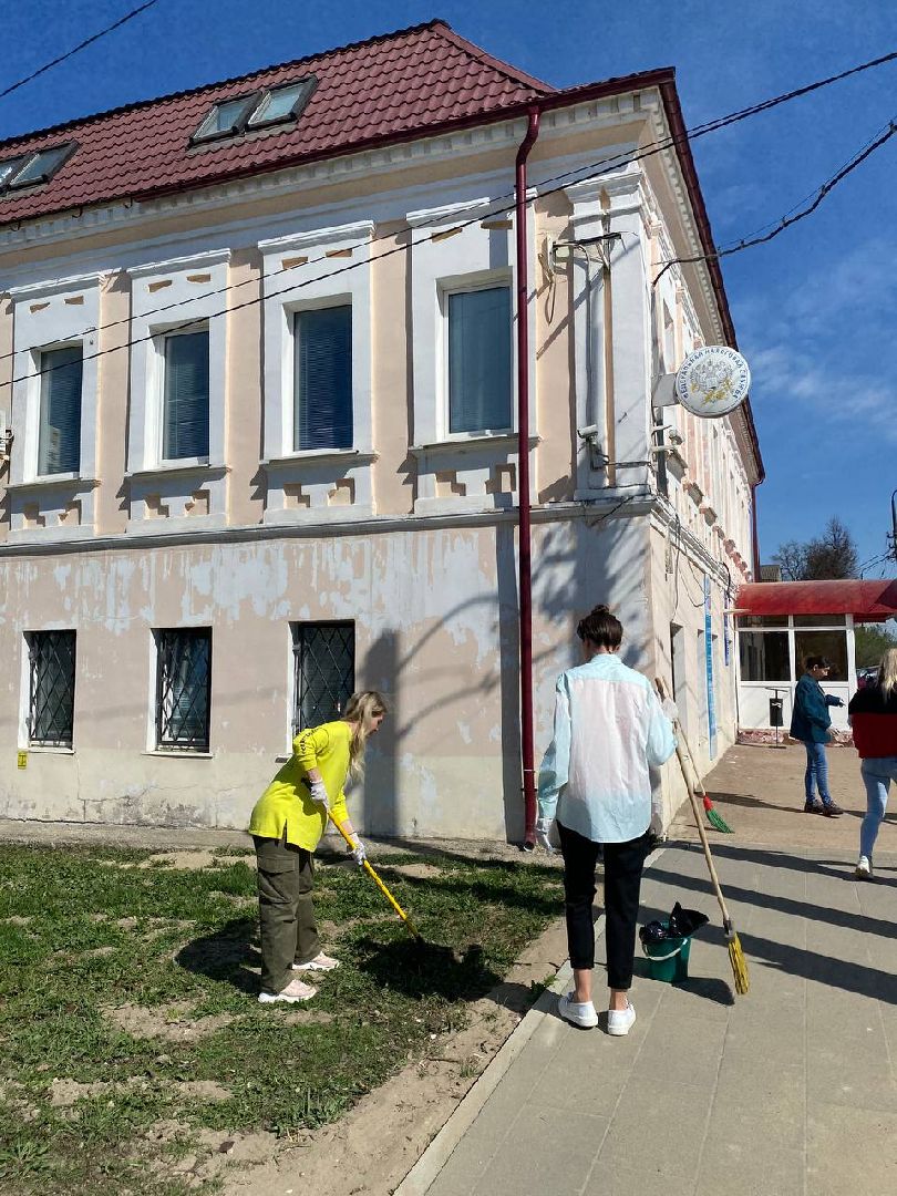 Кашира, благоустройство, налоговая инспекция, субботник