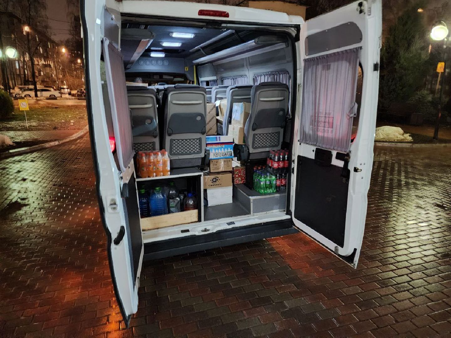 солнечногорск, гуманитарный груз, помощь фронту, военнослужащие, жители,