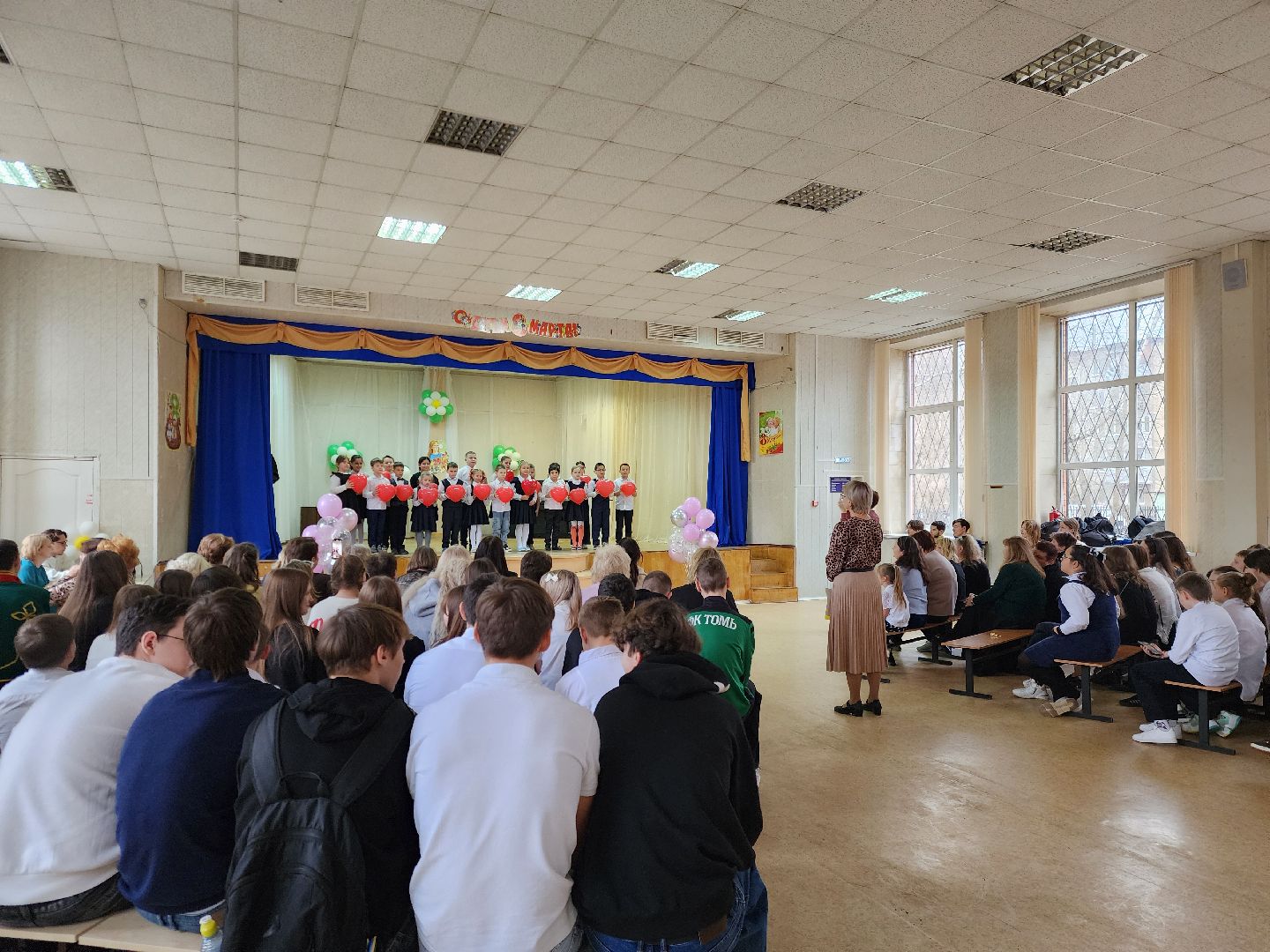 ногинск, образование, школа, дети, концерт, 8 марта,