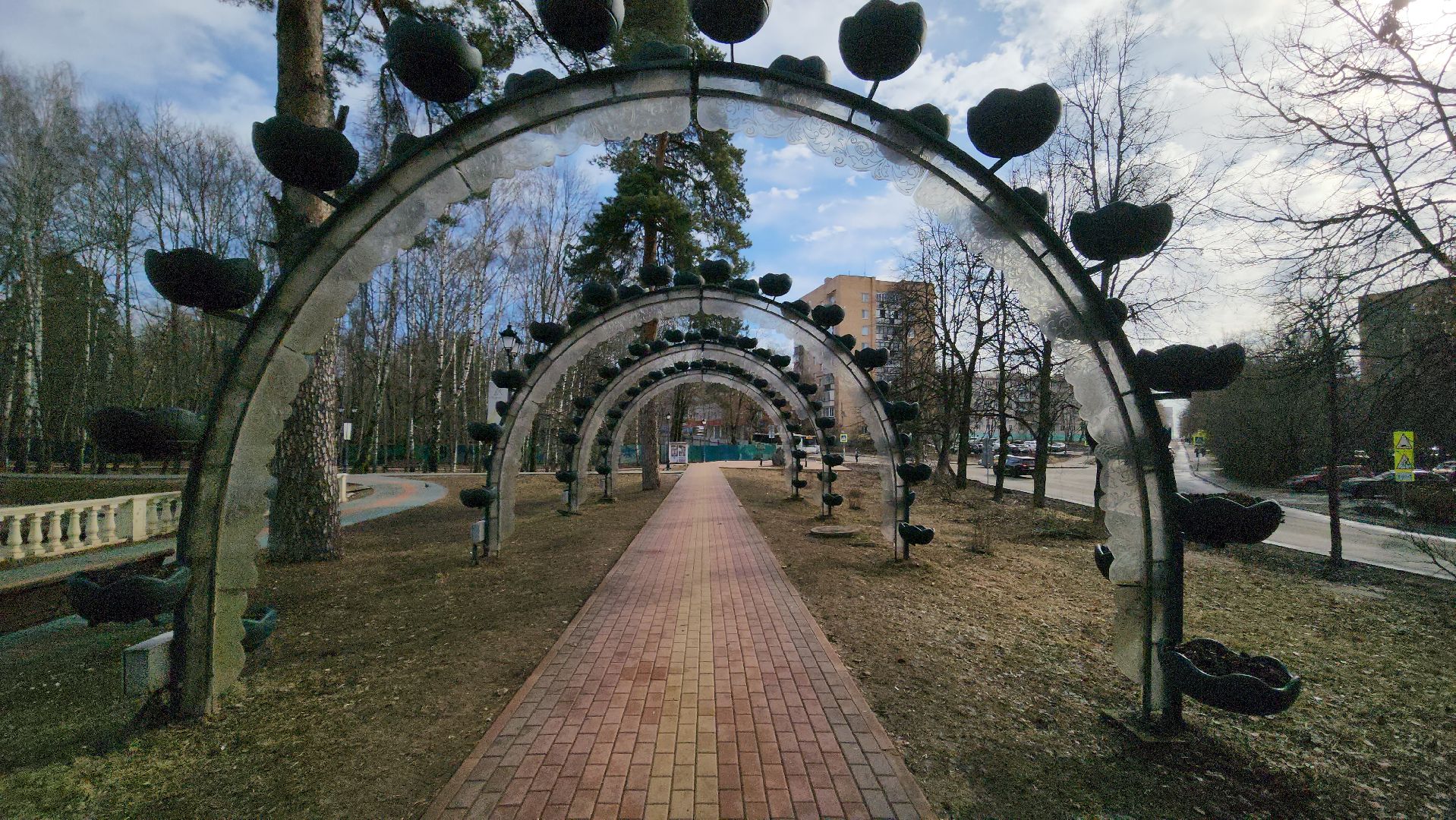 красногорск, парки красногорска, ивановские пруды, ремонт,