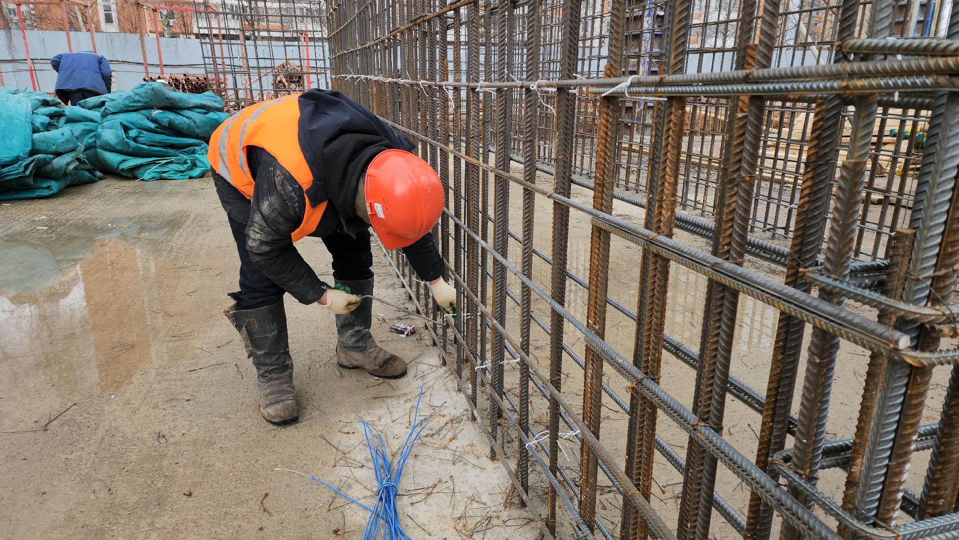 фок с бассейном, Строительство, Бассейн, Лобня,