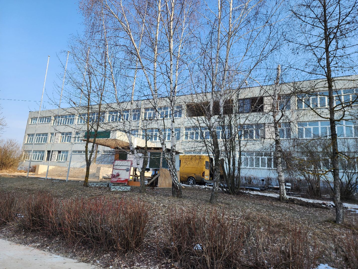 серпухов, школа 2, улица луначарского, капитальный ремонт школ, вертикалки,