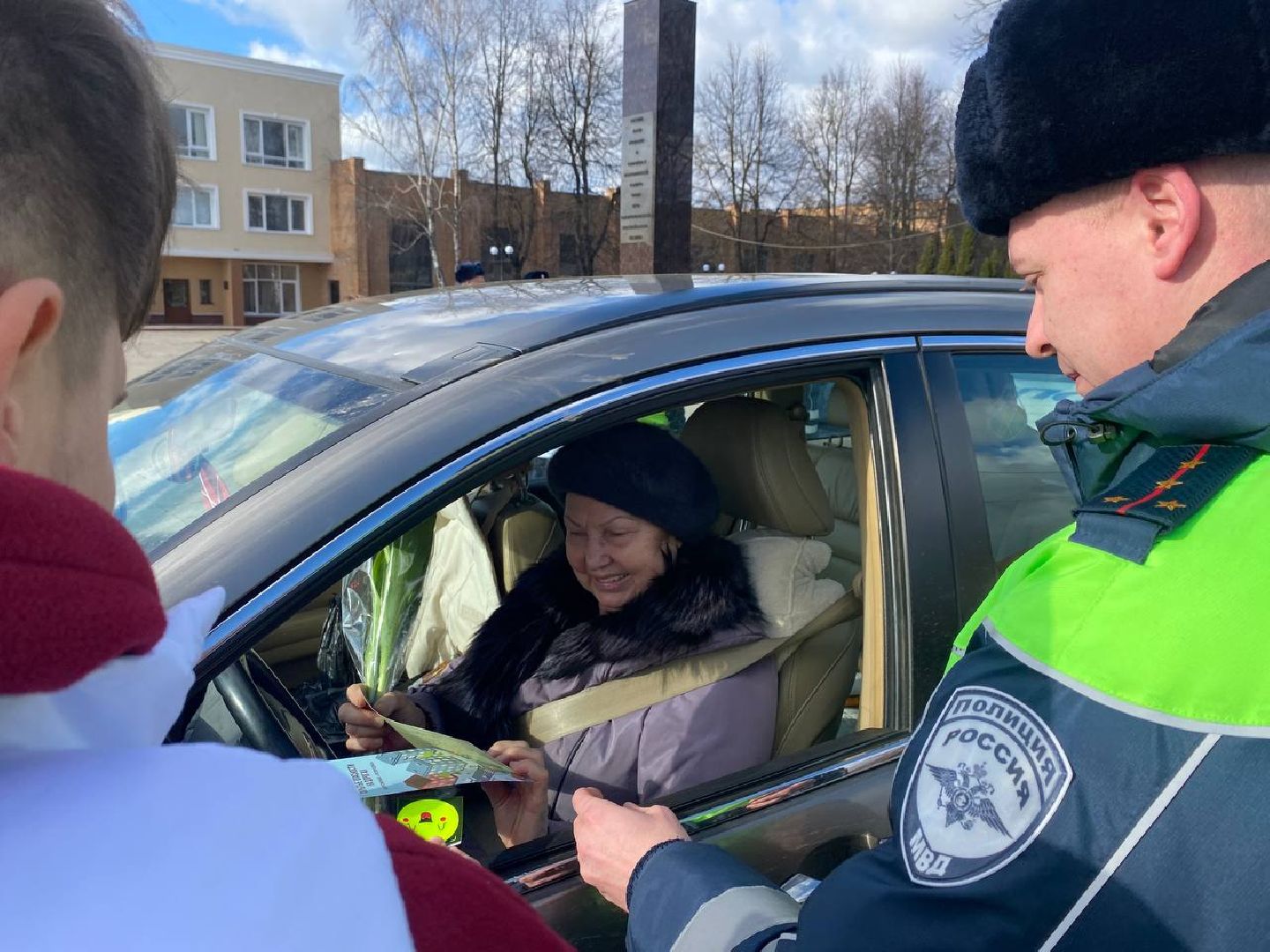 можайск, можайский муниципальный округ, подмосковье, Госавтоинспекция, сотрудники дпс, поздравления, 8 марта, международный женский день,