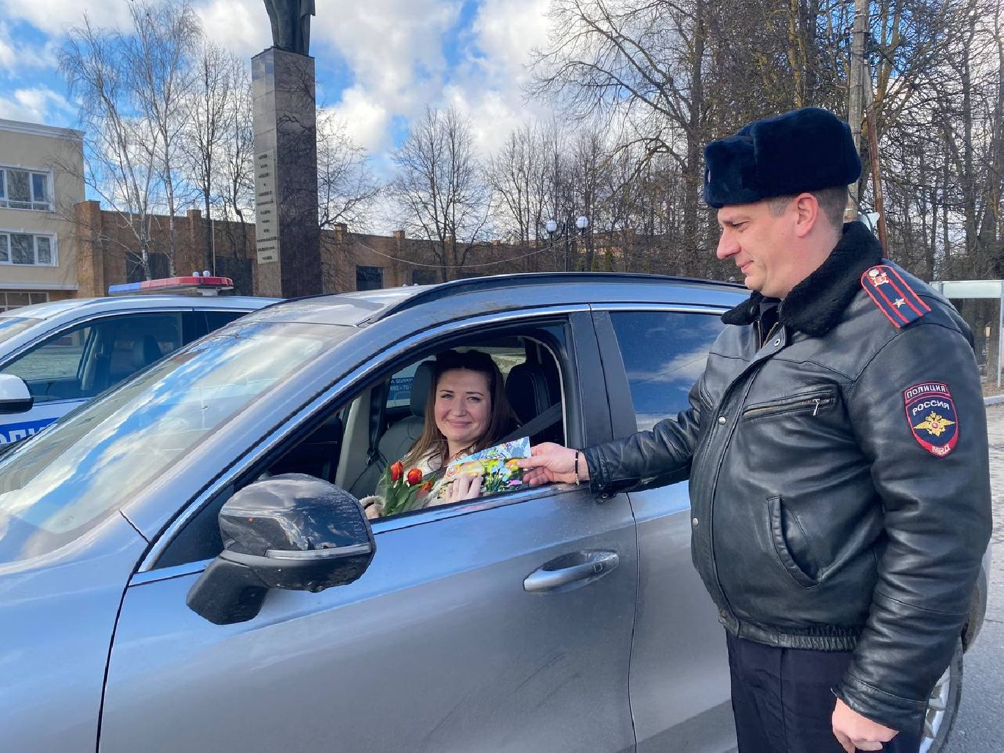 можайск, можайский муниципальный округ, подмосковье, Госавтоинспекция, сотрудники дпс, поздравления, 8 марта, международный женский день,