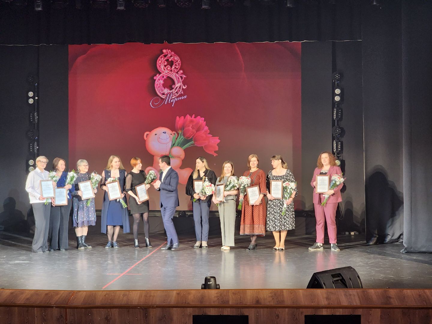 раменское, культура, концерт в дк воровского к международному женскому дню,