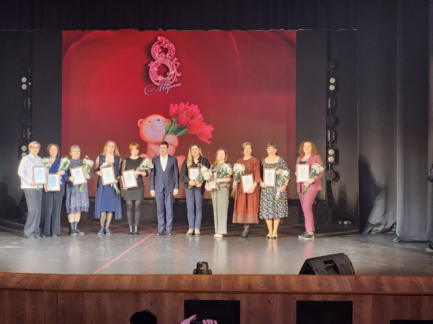 раменское, культура, концерт в дк воровского к международному женскому дню,