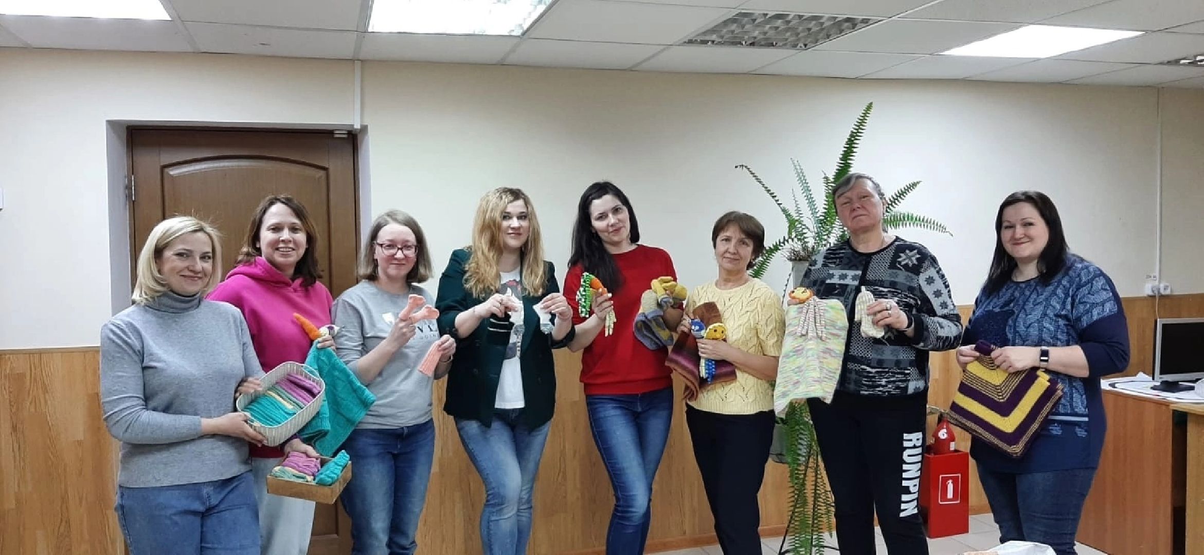 28 петель, благотворительность, помощь, вязание, Дубна