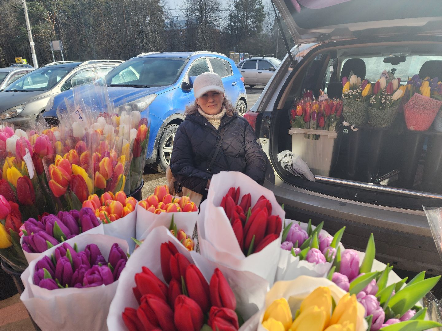 красноармейск, городской округ пушкинский, торговля, цветы, 8 марта,