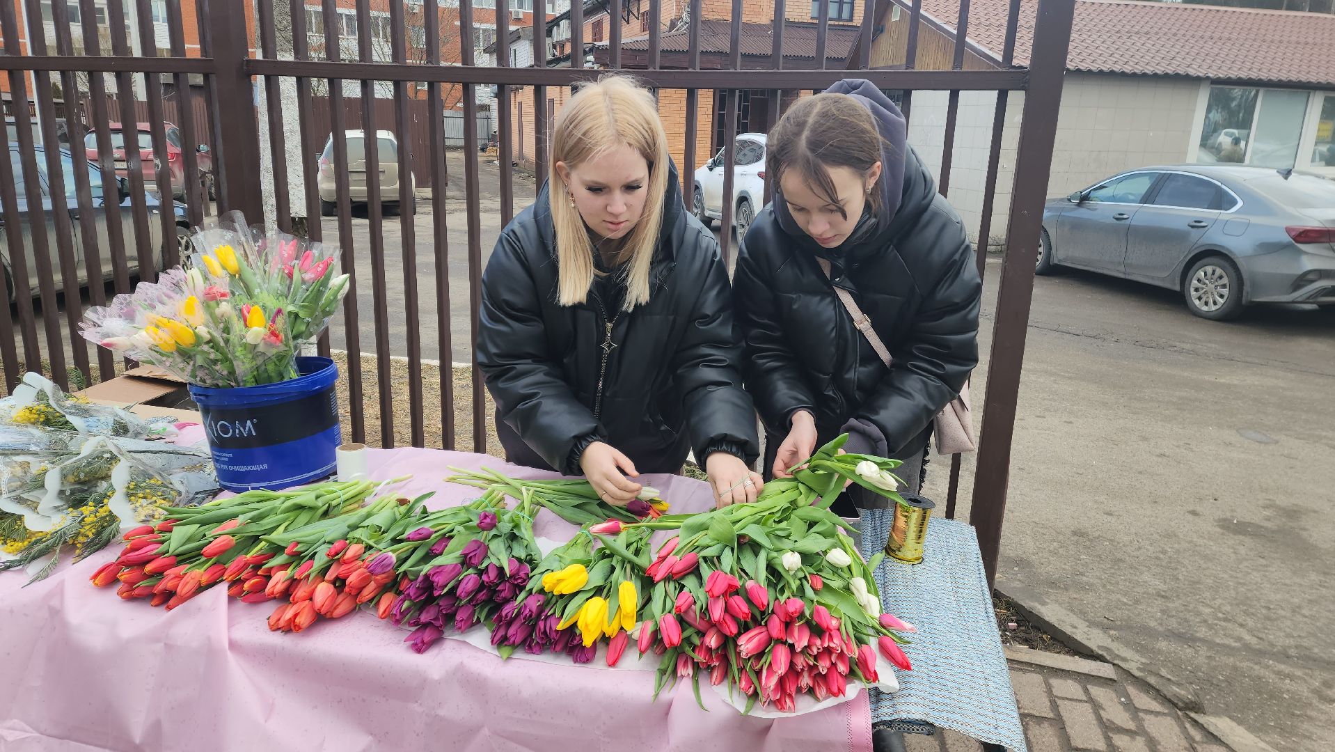 красноармейск, городской округ пушкинский, торговля, цветы, 8 марта,