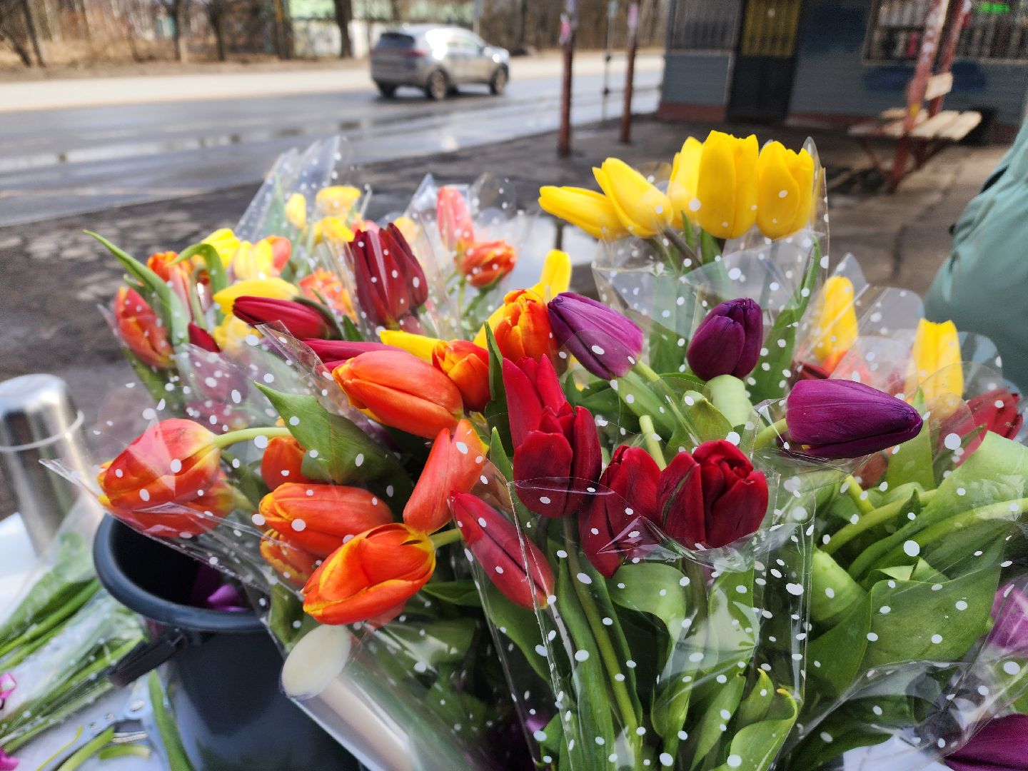 красноармейск, городской округ пушкинский, торговля, цветы, 8 марта,