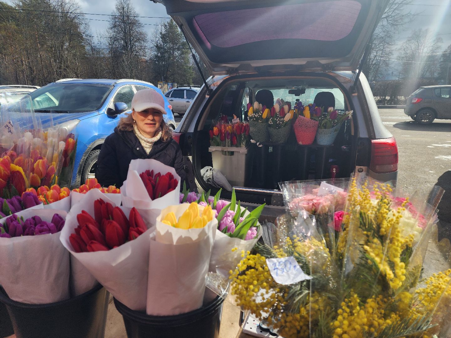 красноармейск, городской округ пушкинский, торговля, цветы, 8 марта,