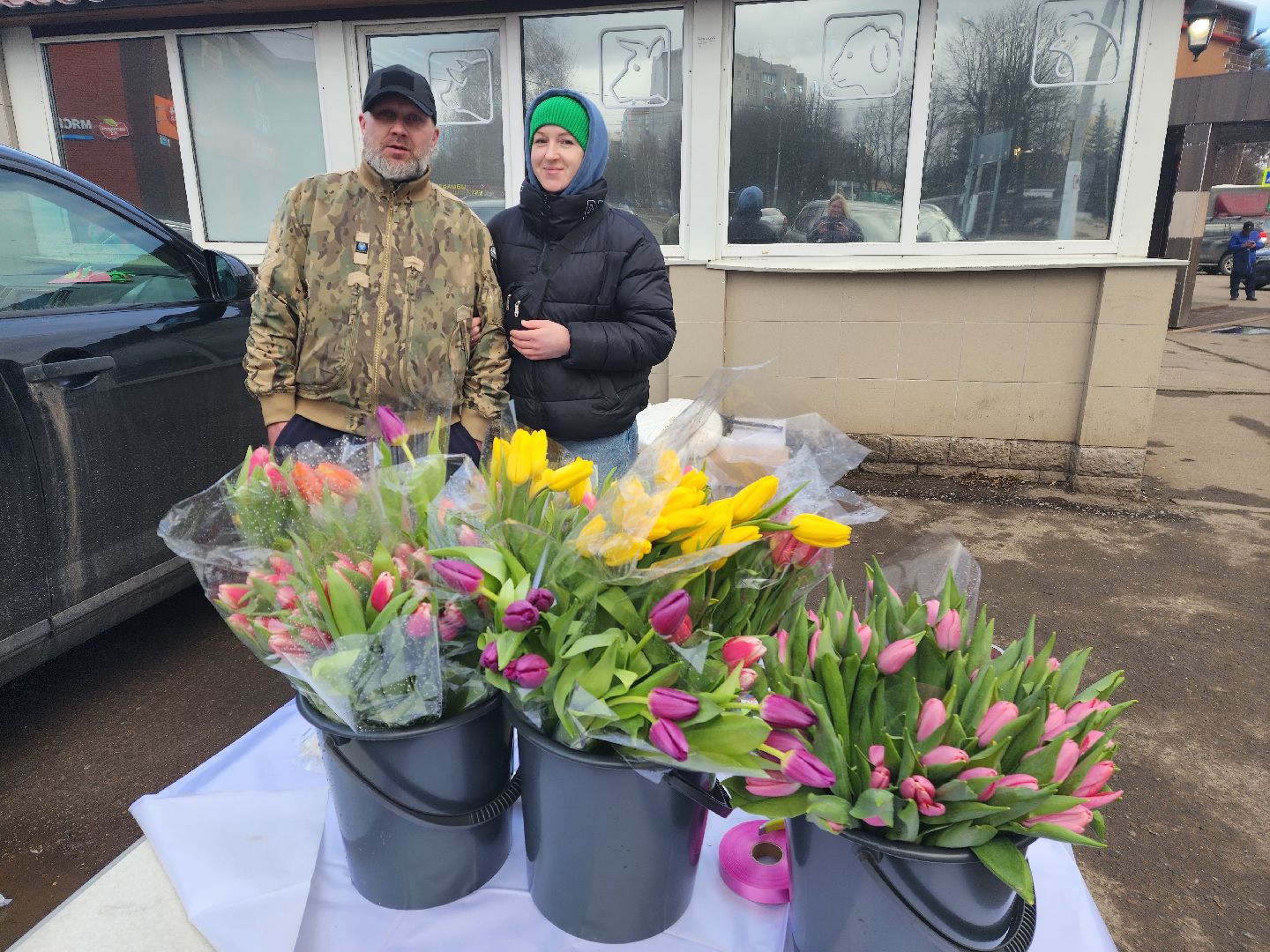красноармейск, городской округ пушкинский, торговля, цветы, 8 марта,