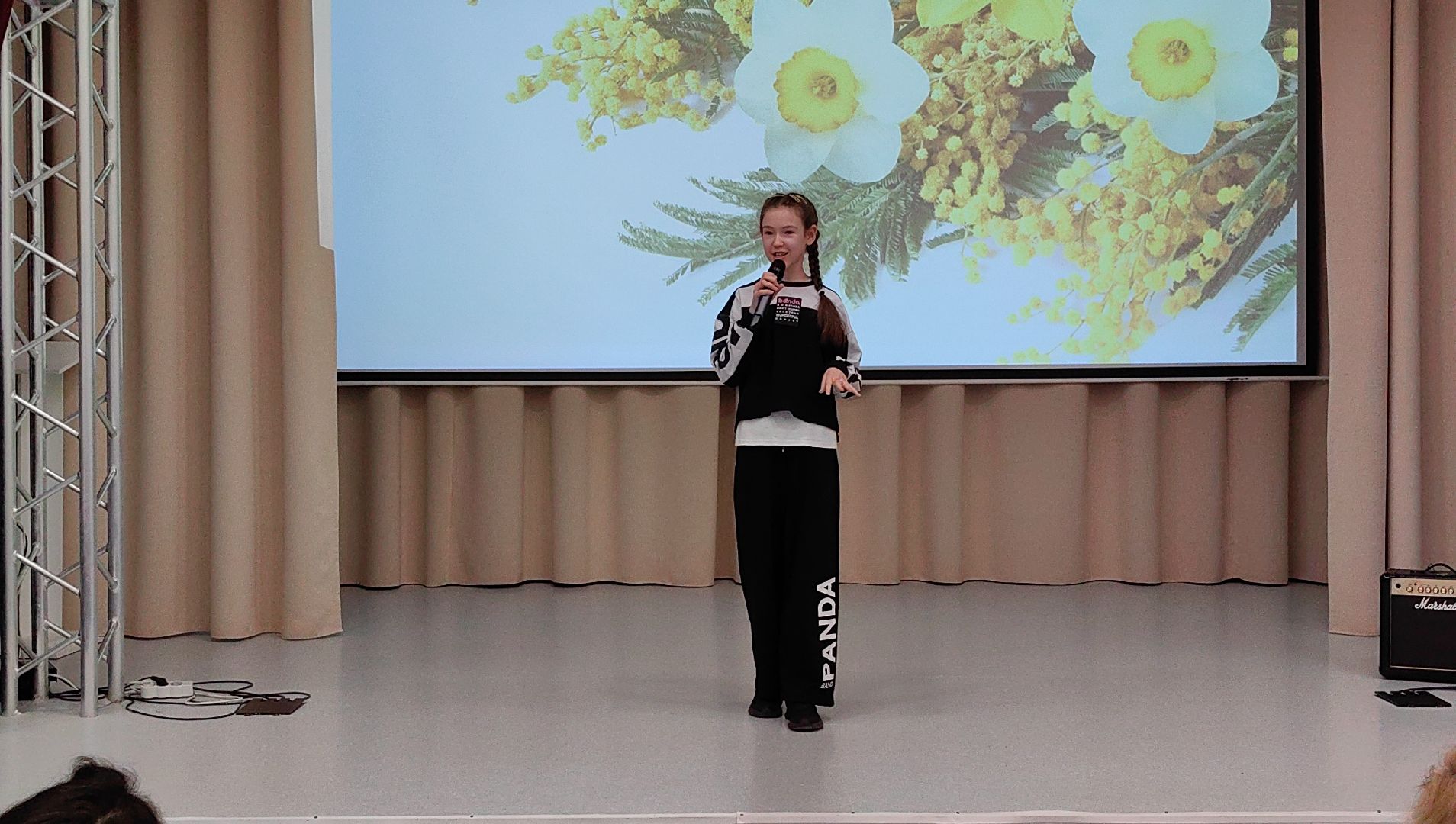 8 марта, концерт, учащиеся, лицей,