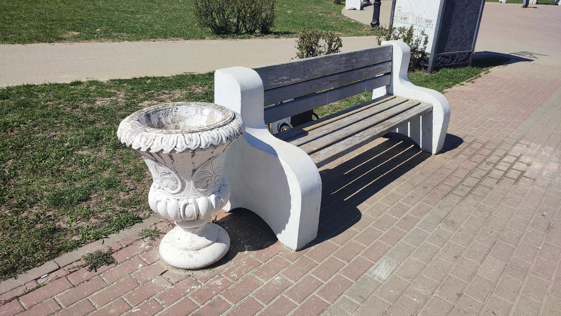 Кашира, сквер, генерал Белов, АТС, благоустройство