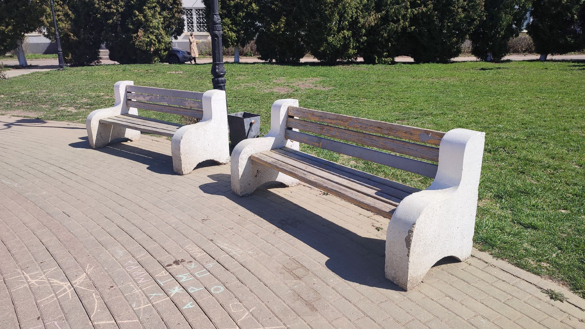 Кашира, сквер, генерал Белов, АТС, благоустройство