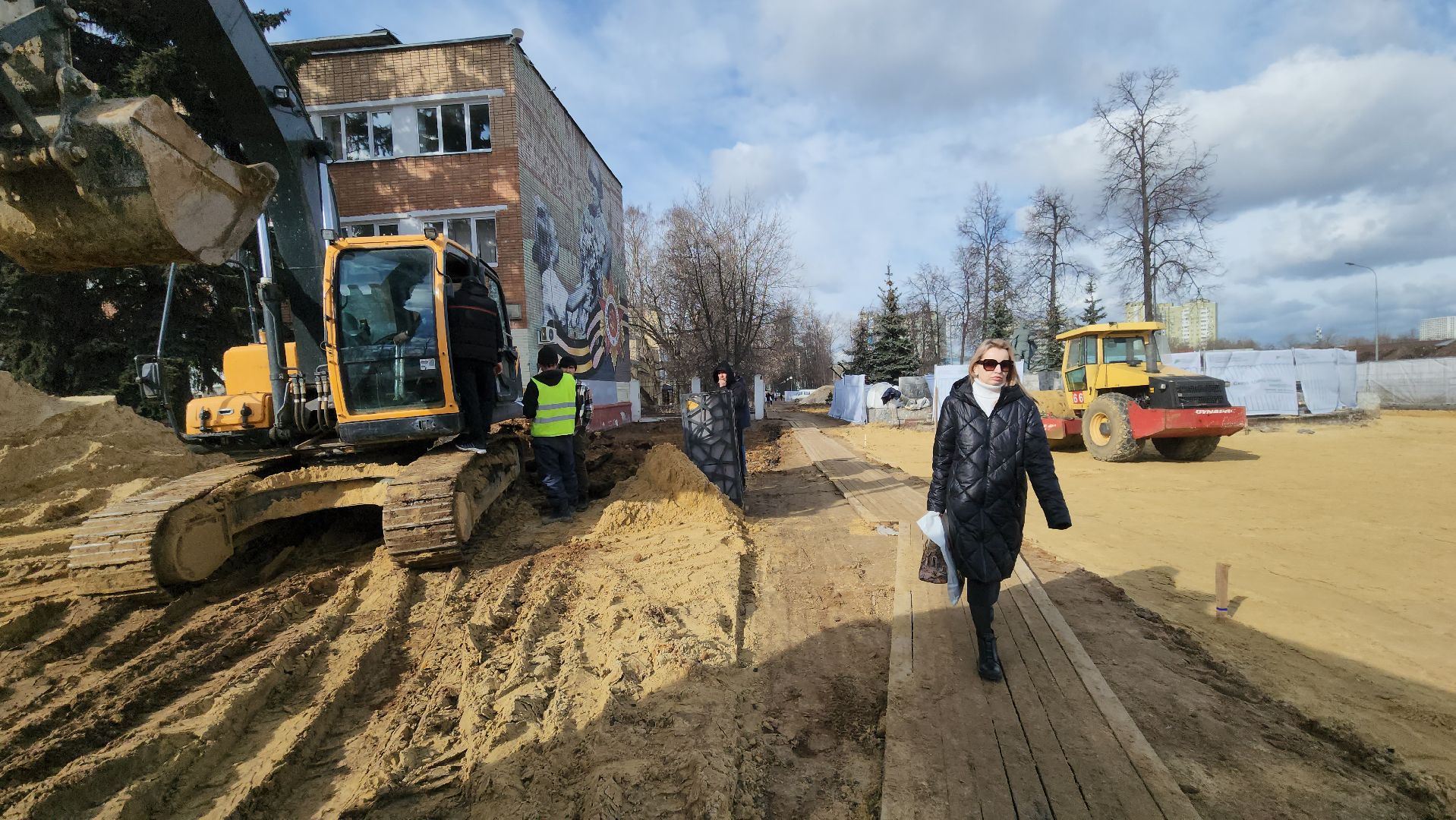 Люберцы, вечный огонь, реконструкция,